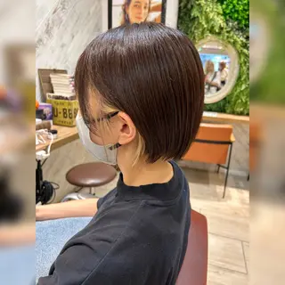 ショート ヘッドスパ＆ボブ＆ ツヤ感🌟ナカガマのヘアスタイル