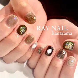 ネイル Arowa 伊田のネイルデザイン