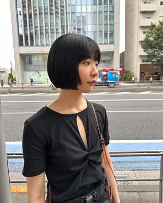 ショート カラー キッズ オトナヘア🌸 harukaのヘアスタイル