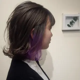 ミディアム 尾野 恭平のヘアスタイル