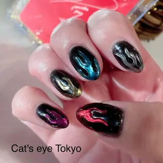 ネイル マツエク・マツパ Cat's eye TOKYO 新宿店のネイルデザイン