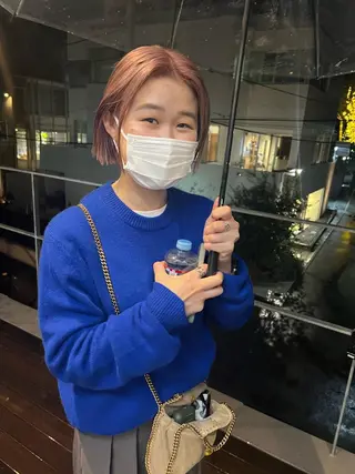 ショート カラー sakoda shunkiのヘアスタイル