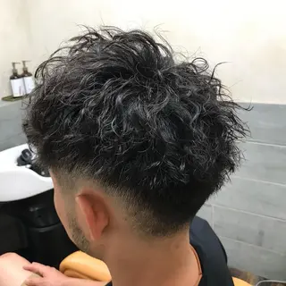 メンズ メンズ特化/パーマ/ フェードWATARUのヘアスタイル