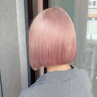 ミディアム カラー パーマ ヘアアレンジ メンズ キッズ ネイル マツエク・マツパ アイブロウ 似合わせカラー♡髪質 改善🎀サトカ🍒のヘアスタイル