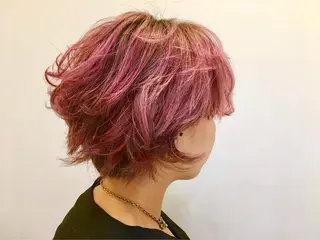 ショート 美髪改善×シールエク ステ/ヨシモトカンジのヘアスタイル