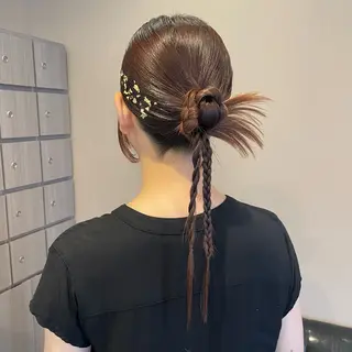 ヘアアレンジ mio 🍒レイヤーカットのヘアスタイル