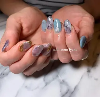 ネイル ﾈｲﾙﾙｰﾑﾘｯｶ 𝐦𝐚𝐲𝐮のネイルデザイン