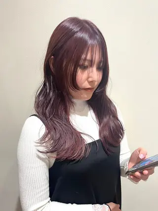 カラー 杉本 舞のヘアスタイル