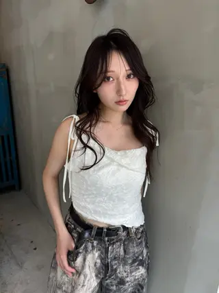 ロング 韓国 / 中国ヘア 🦋Noniのヘアスタイル