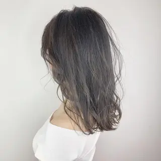 セミロング 関 京磨のヘアスタイル