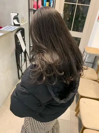 ロング カラー REINA☁️透明感 カラー/ぷつっと♡のヘアスタイル