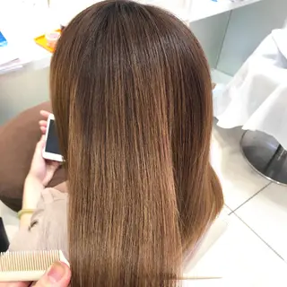 ロング 🌈ぷる艶カラー🌈 髪質改善👑柳沼尚貴のヘアスタイル