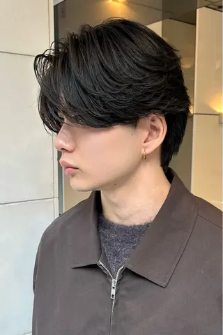 ショート カラー メンズ メンズスタイリスト 前田雄輝のヘアスタイル