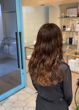 ロング 大石 陽菜のヘアスタイル