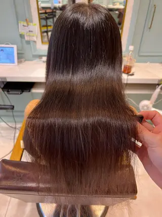 ロング 小口 晃のヘアスタイル