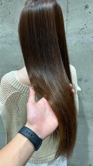 ロング wabi  hair salon所属・wabi/艶カラー タカハシ　トモヒロのヘアスタイル