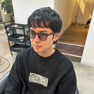 パーマ メンズ SOURCE hair space所属・林 南美のヘアスタイル
