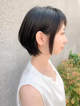 ショート カラー 大人かわいい💍🤍 ボブ/ショートボブのヘアスタイル