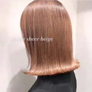 ミディアム カラー ヘアアレンジ 代表🎀 ふわモテ愛 され髪🩷yumiのヘアスタイル