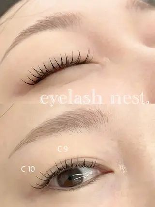 マツエク・マツパ intime内nest.所属・🤍nest. エリ🤍のマツエク・マツパデザイン