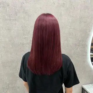 ロング カラー 中島 日菜のヘアスタイル