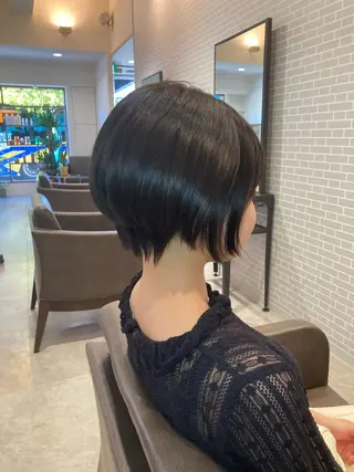 ショート カラー ぱく みやんのヘアスタイル