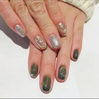 ネイル 大阪福島韓国束感まつ げ Sayaka🤍のマツエク・マツパデザイン