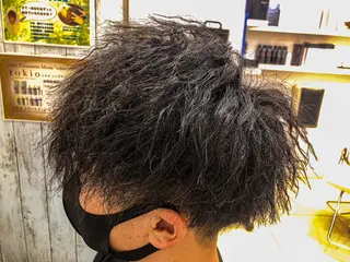 ショート パーマ メンズ 韓国風メンズ/毛流れ ヘアなら須田龍世のヘアスタイル