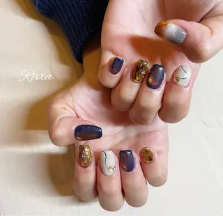ネイル revia所属・ERI Nailistのネイルデザイン