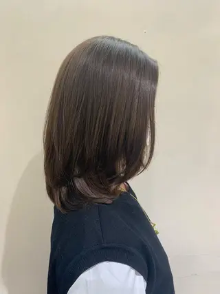 ミディアム GO TODAY シェアサロン 銀座Arc店所属・デジタルパーマ🫧 韓国風ヘア🫧サクラのヘアスタイル