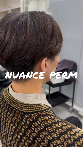 パーマ ヘアアレンジ メンズ Ryo横浜韓国ヘア/ 曲がる縮毛矯正特化のヘアスタイル