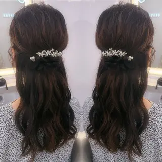 ヘアアレンジ 秋葉原コットン所属・ヘアセット 🤍AIRA🤍のヘアスタイル
