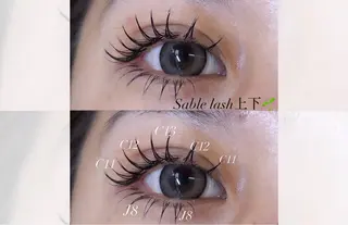 マツエク・マツパ eyelist 福原のマツエク・マツパデザイン