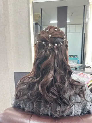 ヘアアレンジ エンゼルス美容室斉間 圭司のヘアスタイル