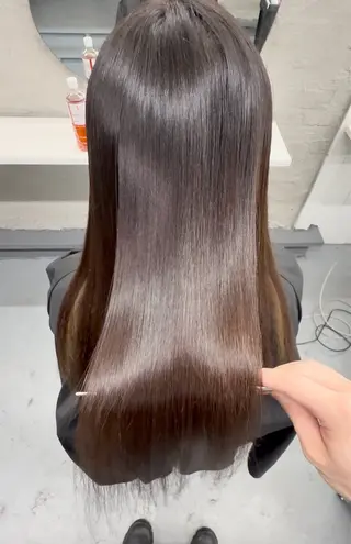 ロング 【柏】ハイトーン× 美髪矯正💫だいちのヘアスタイル