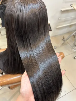 ロング 阪田 真奈未のヘアスタイル