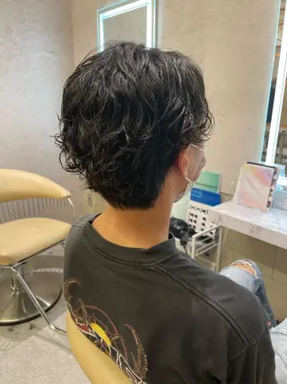 メンズ amble luxe 伊畑優希のヘアスタイル