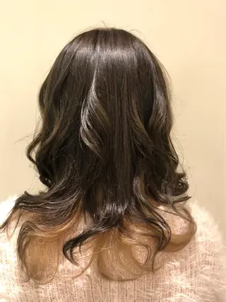 ミディアム ヘアーデザイン arのヘアスタイル