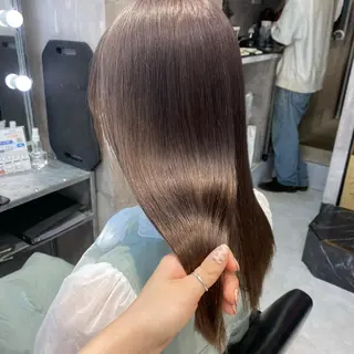 セミロング カラー ヘアアレンジ メンズ キッズ お悩み解決美容師 💐AMIのヘアスタイル