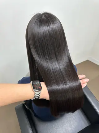 ロング カラー 👑髪質改善の匠👑 サンジョウ ユウキのヘアスタイル