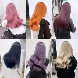 カラー Tint by alo所属・🐰FUMINA🐰 カットモデルのヘアスタイル