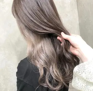 ロング カラー パーマ ヘアアレンジ メンズ 艶ピンク*ヘアセット 🌙shioriのヘアスタイル