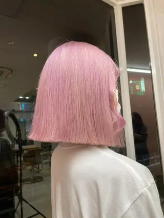 ミディアム 艶ハイトーン👑♡ NATSUKIのヘアスタイル