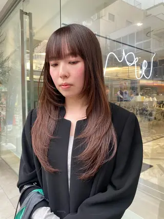 ロング otoha☆カラー/ レイヤー/八王子のヘアスタイル