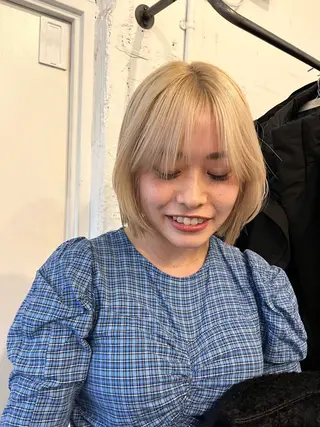 ショート ✴︎UNU ✴︎モエカのヘアスタイル