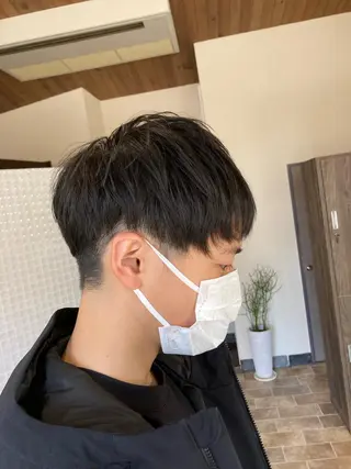 ショート メンズ 加藤 泰地のヘアスタイル