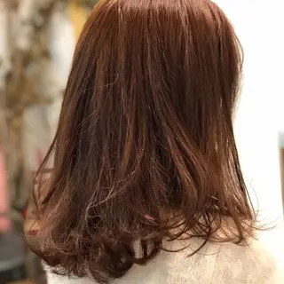 ミディアム マキハラ ユウサイのヘアスタイル
