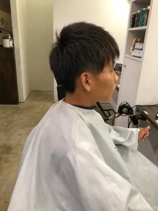 ショート メンズ エファッセ伊奈店所属・高野 陸のヘアスタイル
