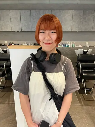 ショート カラー ショート/パーマ/ カラー/FUKOのヘアスタイル