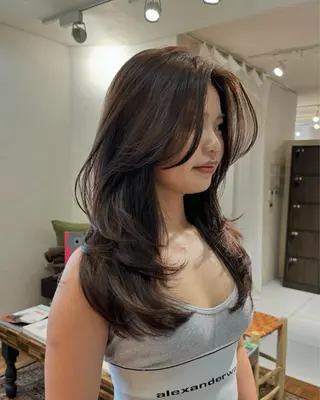 ロング 伊藤 凜のヘアスタイル